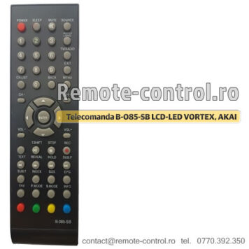Telecomanda B-085-SB LCD-LED VORTEX